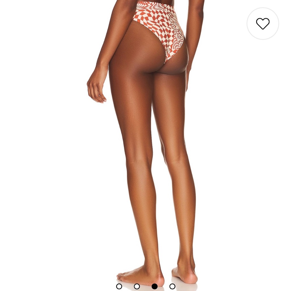 Stone Fox Swim Sumatra Bikini Bottom XS NWT | Caramel Cheeky Fit Indie Swim - Picture 2 of 4